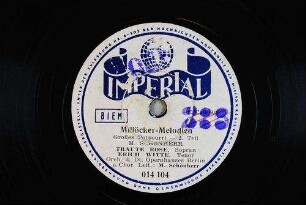Millöcker-Melodien : großes Potpourri; 2. Teil / M. Schönherr
