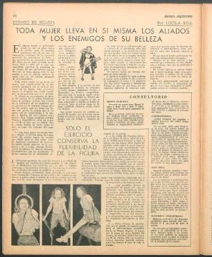 Toda mujer lleva en si misma los aliados y los enemigos de su belleza : Código de belleza