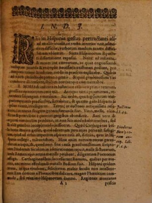 De Rebus In Hispania Gestis, Dissertatio .... [4], Pro Loco In Amplissimo Philosophicorum Ordine rite impetrato