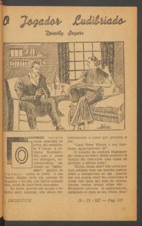 O jogador ludibriado : [Pequena novella]