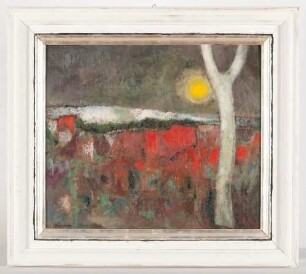 Gemälde Karl Diederichs "Fahler Mond"