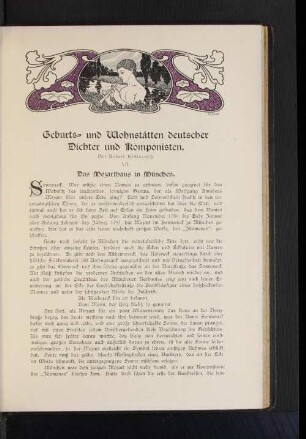 Geburts- und Wohnstätten deutscher Dichter und Komponisten