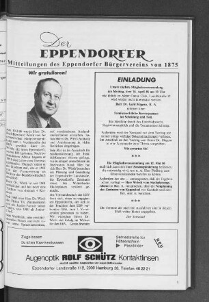Wir gratulieren