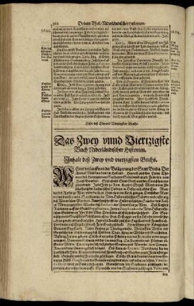 Das Zwey und Viertzigste Buch Niderländischer Historien.