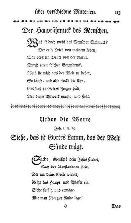 Ueber die Worte Joh. I. v. 29. Siehe, das ist Gottes Lamm, das der Welt Sünde trägt