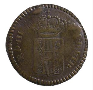 Münze, Quattrino, 1801