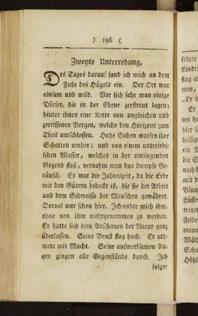 Zweyte Unterredung.
