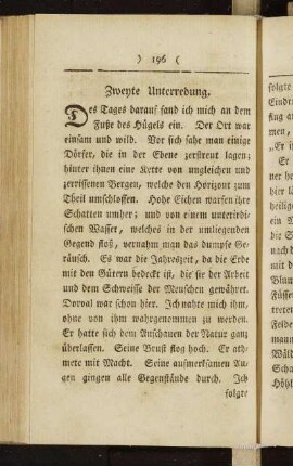 Zweyte Unterredung.