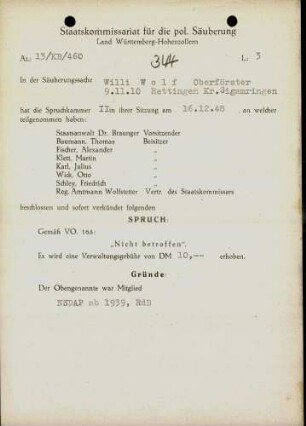 Wolf, Willi