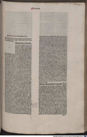 Lectura super prima et secunda parte Digesti novi, 2