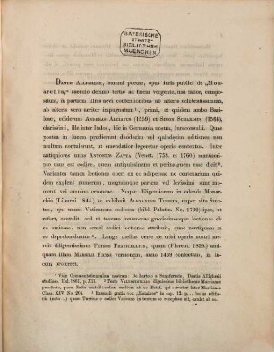 Dantis Alligherii Monarchia (Liber ...), 1