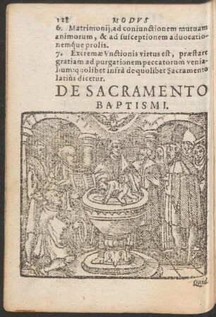 De Sacramento Baptismi.