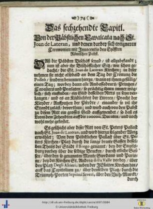 Cap. XVI - XVIII.