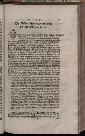 Des Bischof Alberts zwölftes Jahr, vom Jahr Christi 1209 bis 1210.