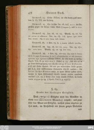 §. 63. Grade der künftigen Seligkeit.