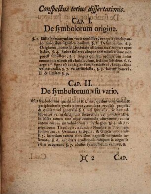 Dissertatio Iuridica De Iurisprudentia Symbolica