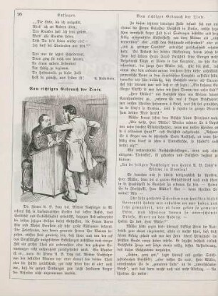 "Vom richtigen Gebrauch der Tinte"
