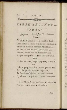 Fabula I. = Fable. I. - Fabula XVII. = Fable. XVII.
