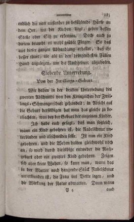 Siebende Unterredung.