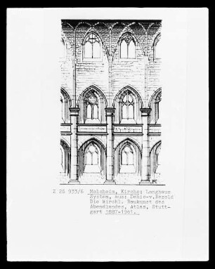 Molsheim, Jesuitenkirche: Langhaussystem
