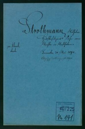 Wilhelm Strothmann (1873 - 1942)