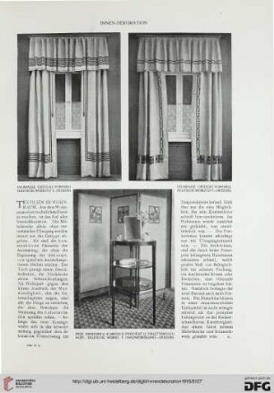 Textilien im Wohnraum