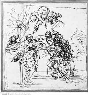 Die Rückkehr Hagars, die Ismael trägt