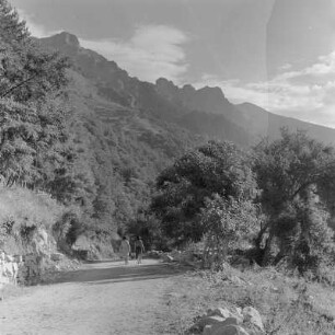 Landschaft um Rila-Gebirge ein Gebirge im Südwesten Bulgariens