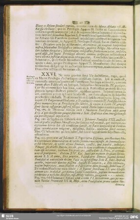 XXVI. [Privilegia Fuldensia a Browero citata]