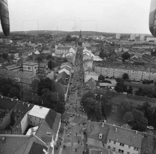 Brandenburger Straße in der Innenstadt von Potsdam : Blickrichtung Osten
