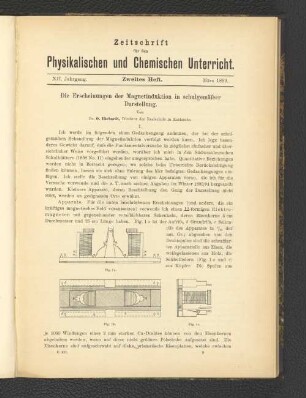 XII. Jahrgang. Zweites Heft. März 1899.
