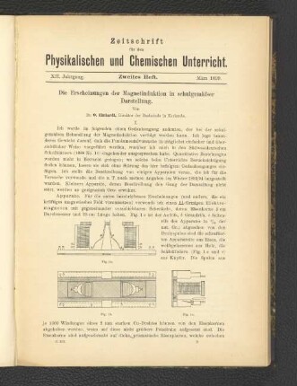 XII. Jahrgang. Zweites Heft. März 1899.