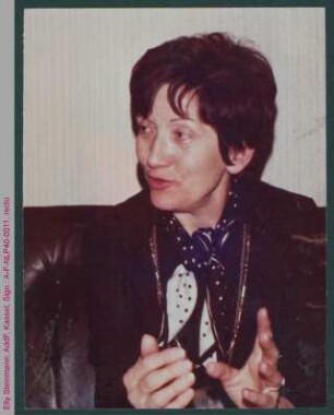 Porträt von Elly Steinmann