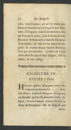 Chapitre IV. Lucile à Paris