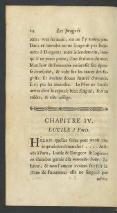 Chapitre IV. Lucile à Paris