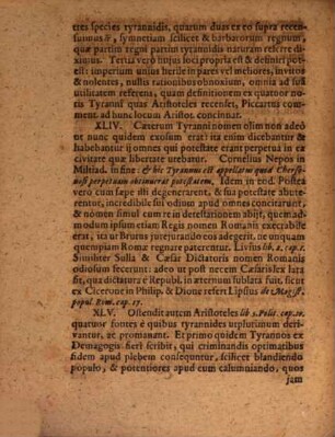 Disputatio Politica De Regno Et Tyrannide
