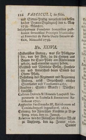126-151, No. XXXVII. - No. XLII.