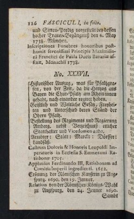 126-151, No. XXXVII. - No. XLII.