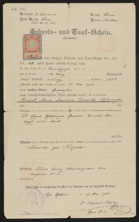 Material zu Gerty von Hofmannsthal
