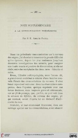2.Ser. 9.1888: Note supplémentaire à la communication précédente