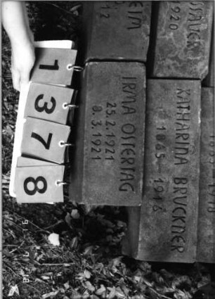 Grabstein 1378 [Hahn S. 245 Grab-Nr. 2196]
