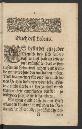 Buch deß Lebens.