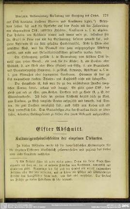 Elfter Abschnitt. Kultureigenthümlichkeiten der einzelnen Obstarten