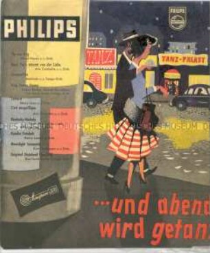 Philips-Plattenhülle