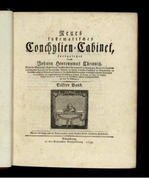 Bd. 11: Neues systematisches Conchylien-Cabinet. Bd. 11