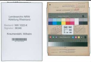 Entnazifizierung Wilhelm Kraumendahl , geb. 06.04.1898 (Amtmann)