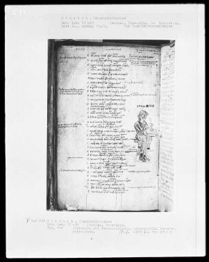 Lucanus - Pharsalia — Der Schriftsteller Marcus Annaeus Lucanus am Schreibpult, Folio 85verso