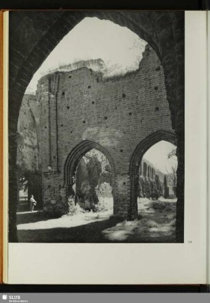 Ruine der Zisterzienser-Klosterkirche Eldena