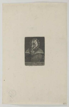 Bildnis des Johann Geiger