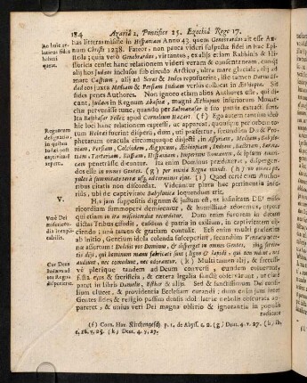 184-188, V. His jam suppositis dignum & justum est, ut ...